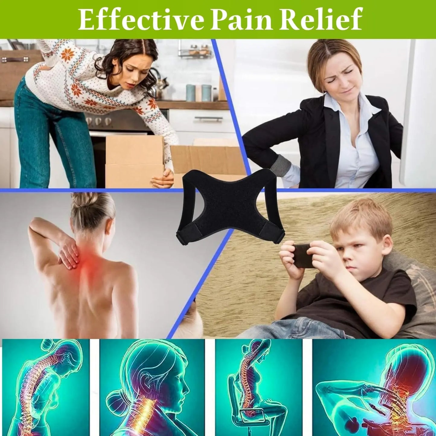 Ergonomic Posture Corrector & Back Support